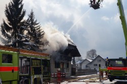 Brand Einfamilienhaus