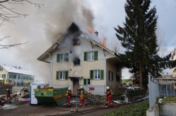 Brand Einfamilienhaus